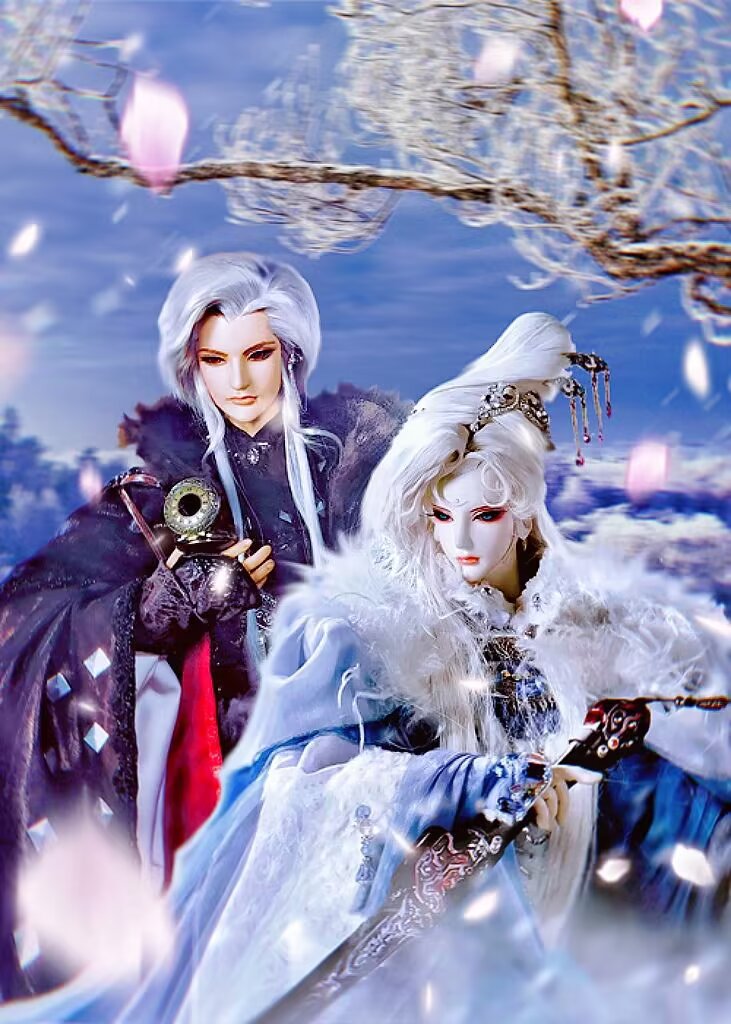 時越落梅天競雪